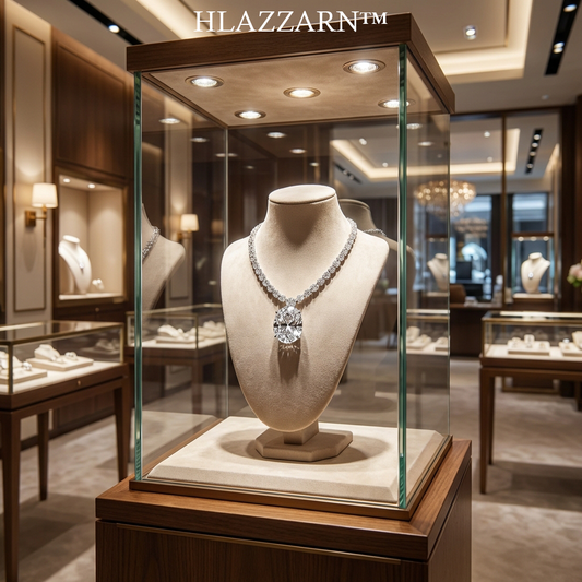 HLAZZARN™ | The "Imperial Archive" Masterpiece Diamond Pendant & Collar